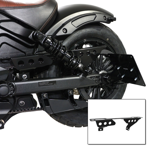 Belt guard for Indian Scout Models