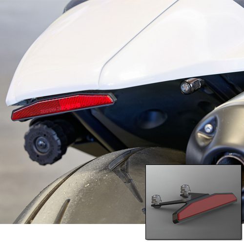 SportsterS reflector and bracket