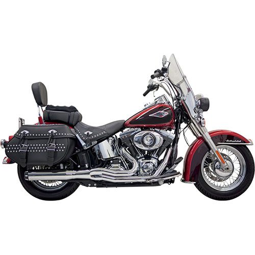 Road Rage II B1 Power 2:1 System Chrome For 00-17 FXS/FXST/FLS/FLST (EXCEPT FXSB/FXSE)