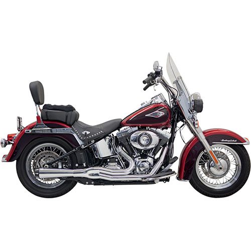 Road Rage II Mega Power 2:1 System Chrome For 00-17 FXS/FXST/FLS/FLST (EXCEPT FXSB/FXSE)