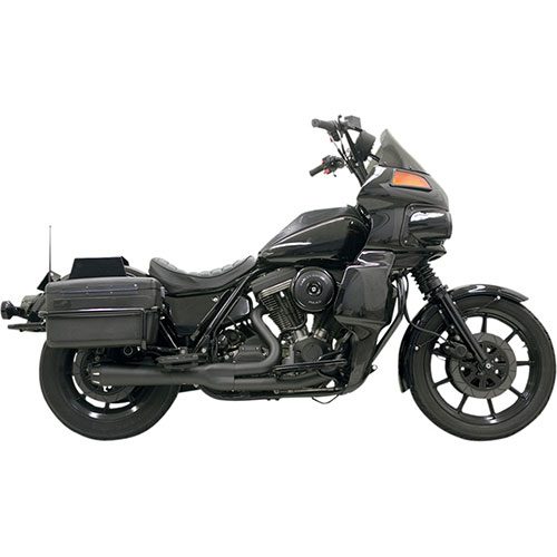 Road Rage Black 84-94, 99-00 FXR With Floorboards