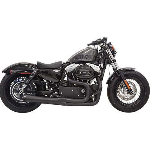 Road Rage II – B1 Power System Black Short For 14-22 XL W/ MID OR FWD CONTROLS (EXCEPT RH SPORTSER MODELS)