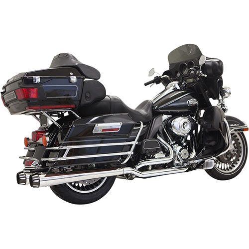 True-Dual Down Under System Chrome 09-16 FLHT/FLHR/FLHX/FLTR
