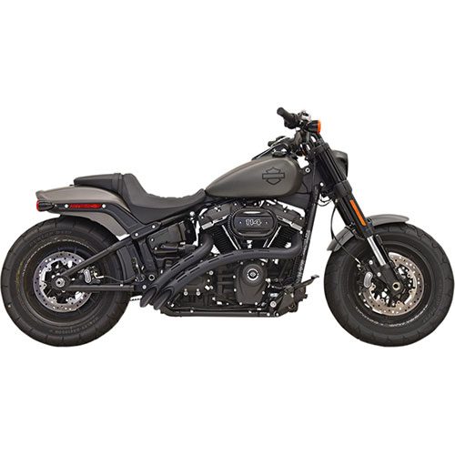 Radial Sweeper Black/Slotted Black Heat Shields For 18-23 FXFB/​FLFB/​FXBR/​FXBB/​FLSL/​FXDRS AND 20-23 FXST