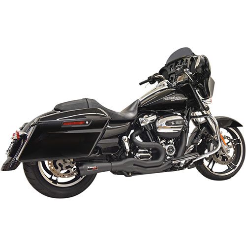 Road Rage II Mid Black For 17-23 FLHT/FLHR/FLHX/FLTRU/FLTRK MODELS (EXCEPT CVO MODELS)