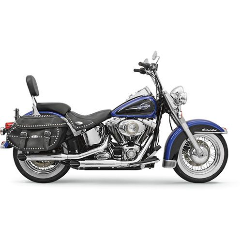 Firepower Series Slip-On 3" Slash Cut Mufflers For 07-17 FXST/FXSTB/FXSTC/FLSTC, 13-17 FXSB/FXSE, 08-11 FXCW, FXCWC