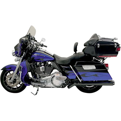 Pseudo Muffler Black For 09-16 FLHT/FLHR/FLHX/FLTR models (PART #1800-1283)