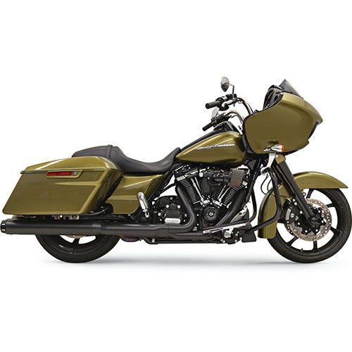 QUICK CHANGE MUFFLERS Black For 17-23 FLHT/FLHTK/FLHR/FLHX/FLTRX/FLTRU/FLTRK