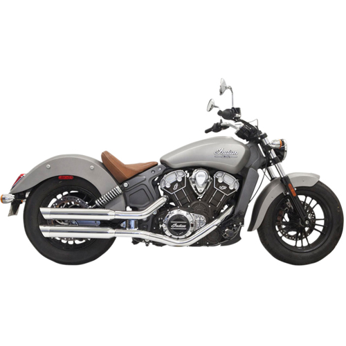 Slip-on Mufflers for Scout Models by Bassani