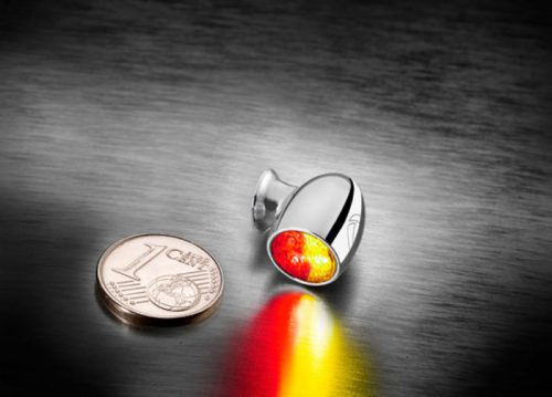 ATTO BULLET (Chrome) Rear Indicator With Run & Brake Light