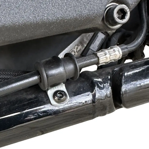 Brake Line Retainer Screws Black M8
