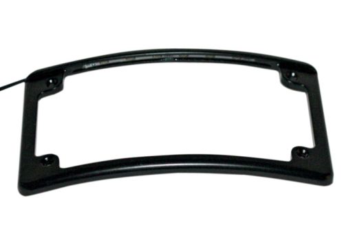 Black Radius License Plate Frames