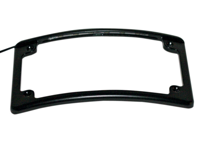 Black Radius License Plate Frames