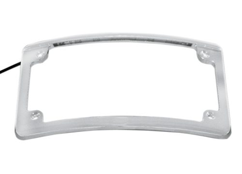 Chrome Radius License Plate Frames