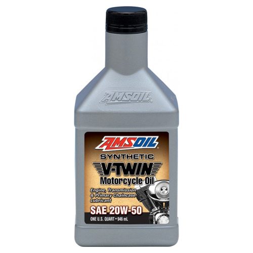 Amsoil 20W-50 Synthetic V-Twin Motorcycle Oil