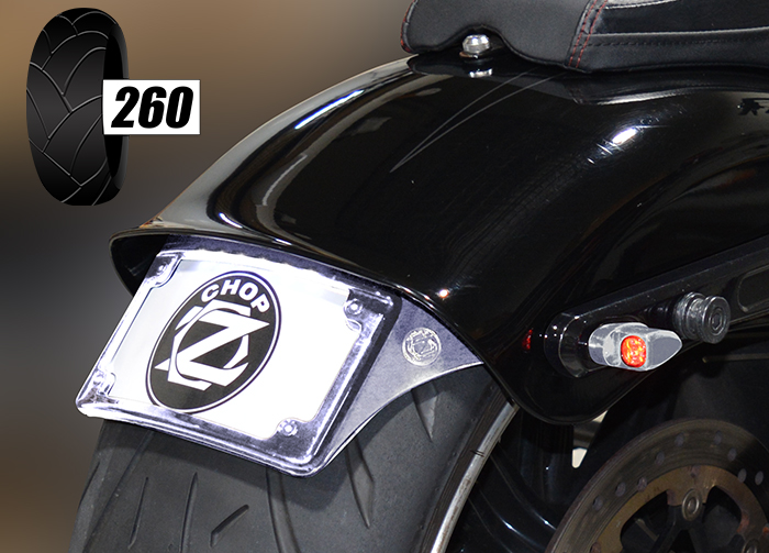 ChopZ-Option 7L-SML-260 18-up Tail Tidy for 260 Tyre