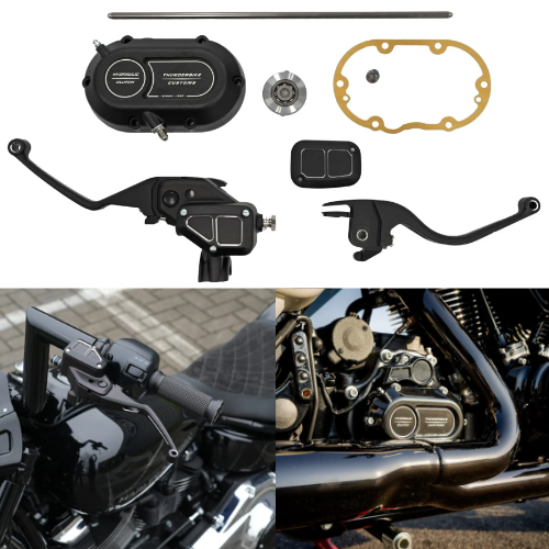 Clutch HYD Conversion Kit Black Softail 2025-Up