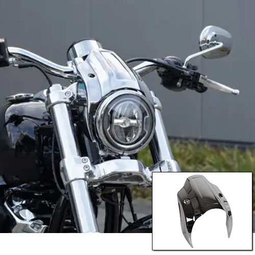 Chrome Headlight Cap for 25-UP FXBR
